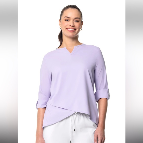 Coolibar Women's Santa Barbara Tunic Top | Lavendula - Picture 1 of 10